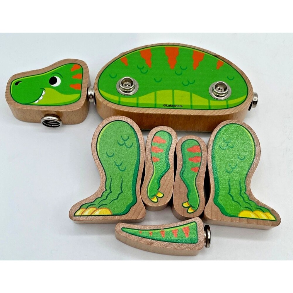 Lakeshore Learning Snap-Dinos Age 3 - 6 Years 38 pcs - Picture 4 of 12